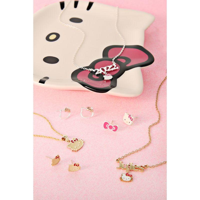 Sanrio Hello Kitty Ceramic Trinket Tray Jewelry Ring Holder Gift Dish, Authentic Officially Licensed