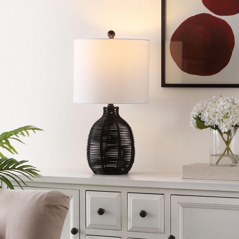 Oroya Table Lamp - 23 Inch Height - TBL4473 - Black - Safavieh