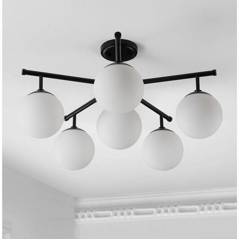 Briette 6 Light 26" Flush Mount   - Safavieh