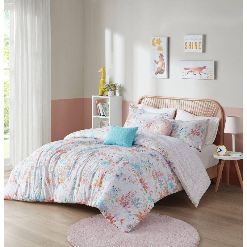 Urban Habitat Kids Iris Woodland Animals Cotton Reversible Comforter