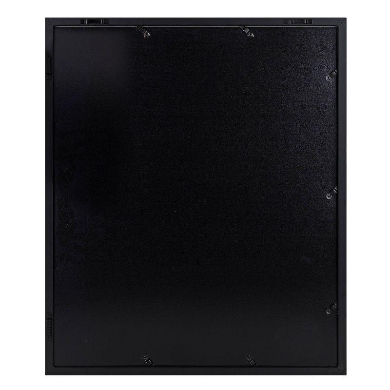 5pc Gallery Frame/Shelf Box Set Black - Kate & Laurel All Things Decor: Wall Ledge, Wood, Modern Decor Style