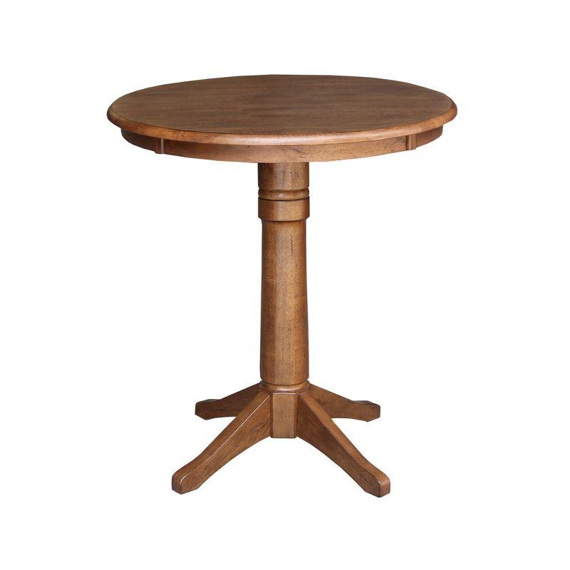 International Concepts 30 inches Round Top Pedestal Table - 35.9 inches Height