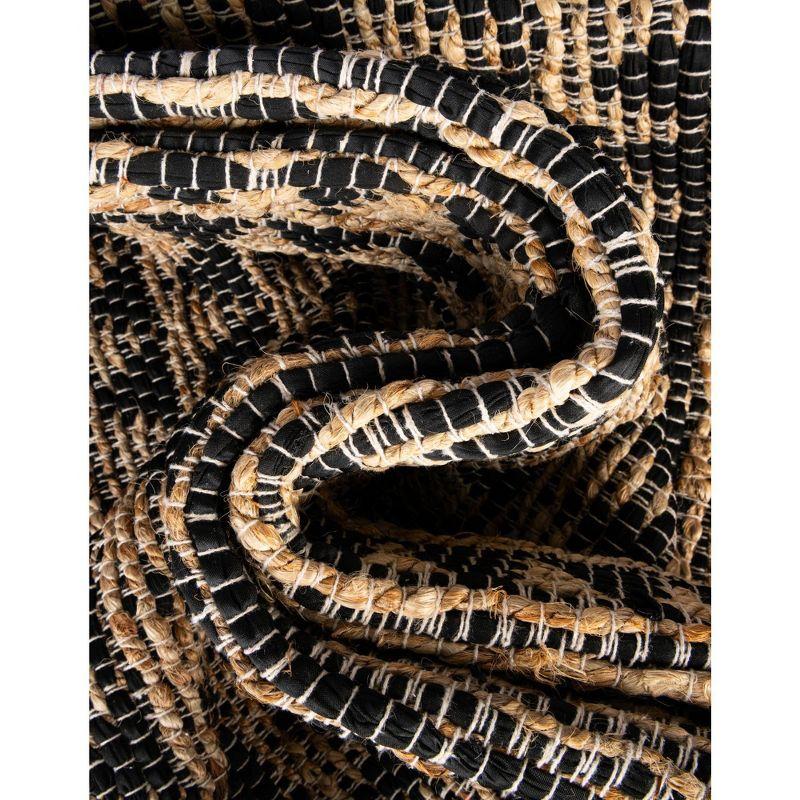 Unique Loom 2' 2 x 6' 1 Chindi Jute  Runner Rug