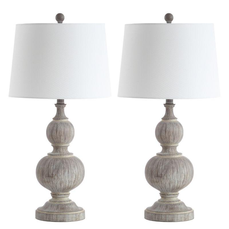 Ephraim Table Lamp (Set of 2) - Grey - Safavieh.