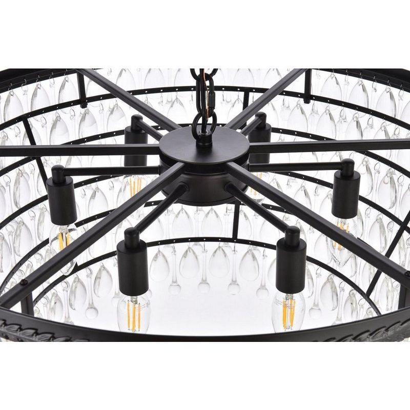 Beno 6 - Light Dimmable Tiered Chandelier