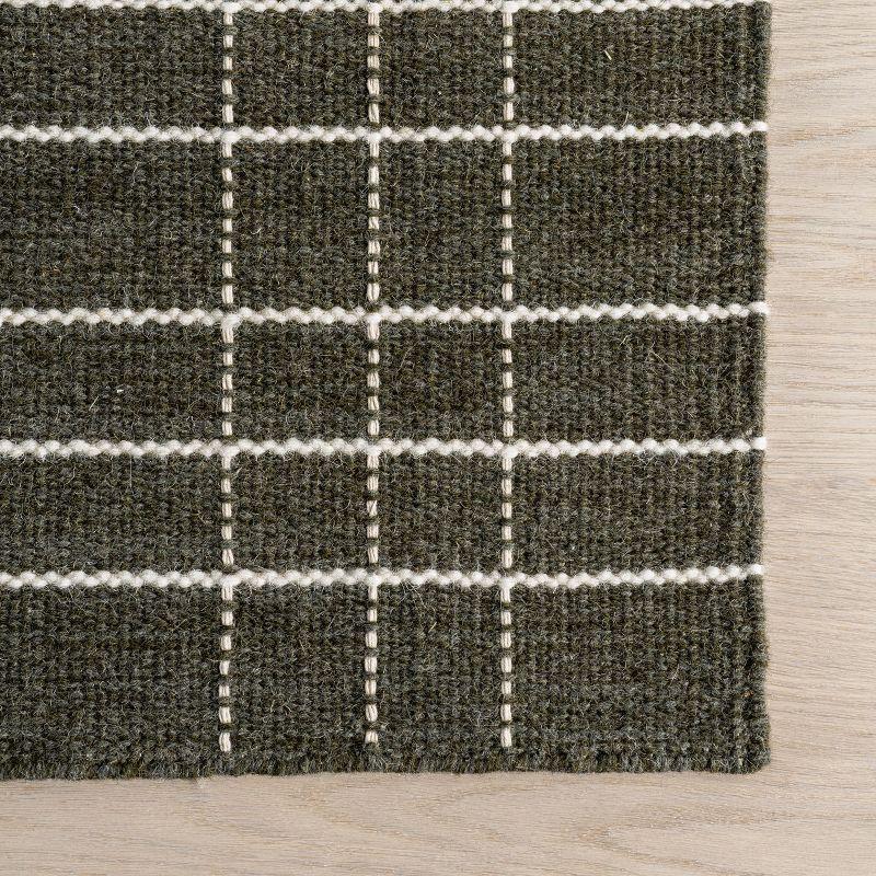 Laurel Foundry Modern Farmhouse® Charlie Plaid Wool Area Rug