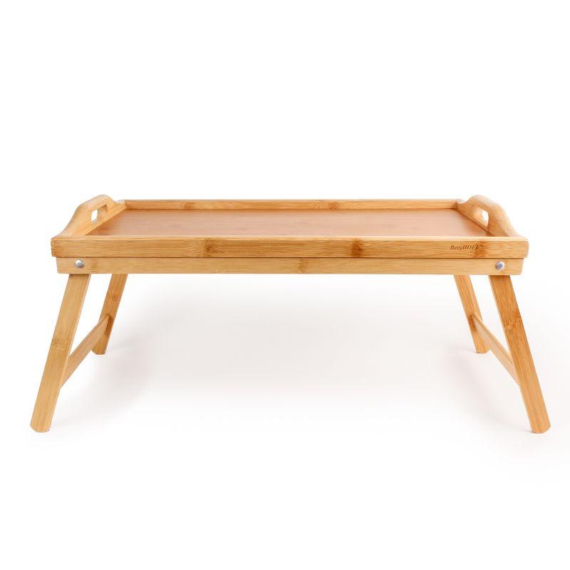 BergHOFF Bamboo Serving Tray with Folding Legs