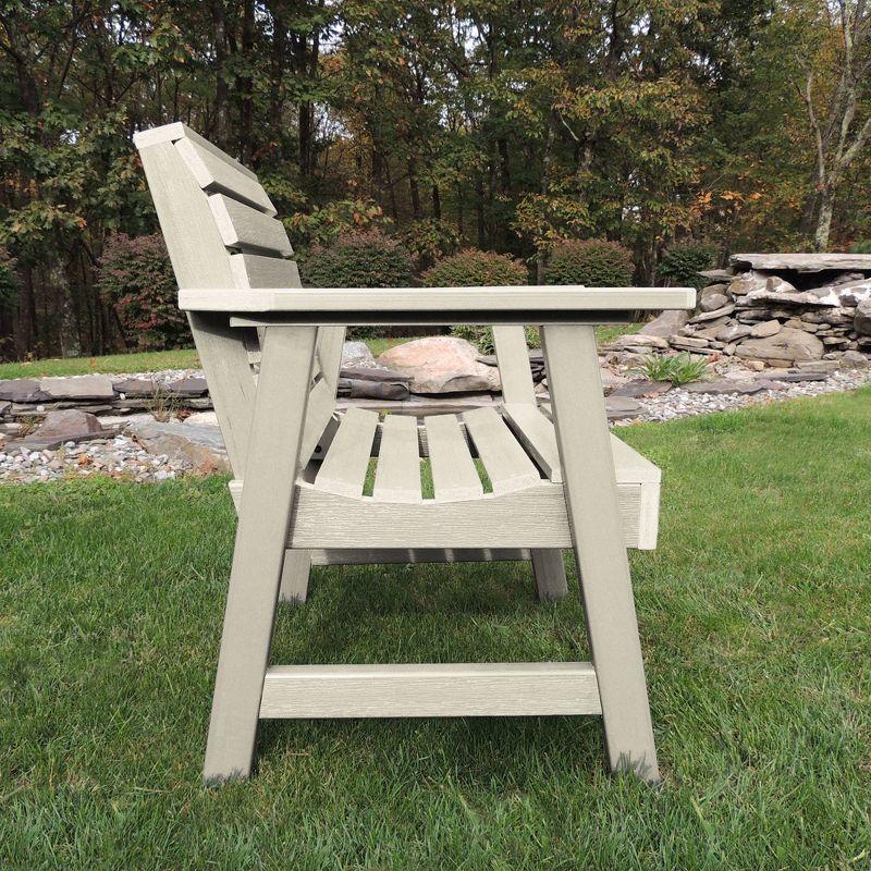 Weatherly Gray Poly Lumber Garden Chair Set