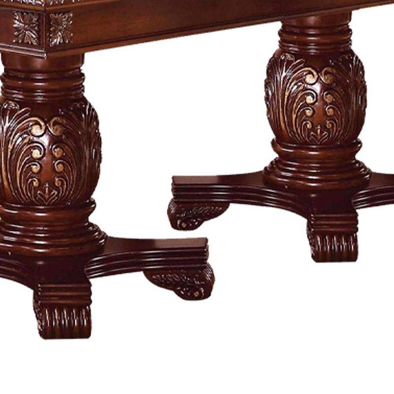 Acme Furniture 46" Chateau De Ville Dining Table Cherry Finish