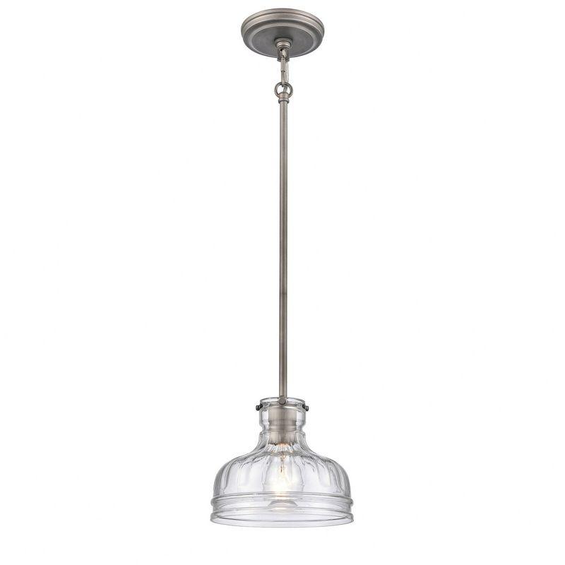 Elk Home Orinoco 1 - Light Pendant in  Weathered Zinc