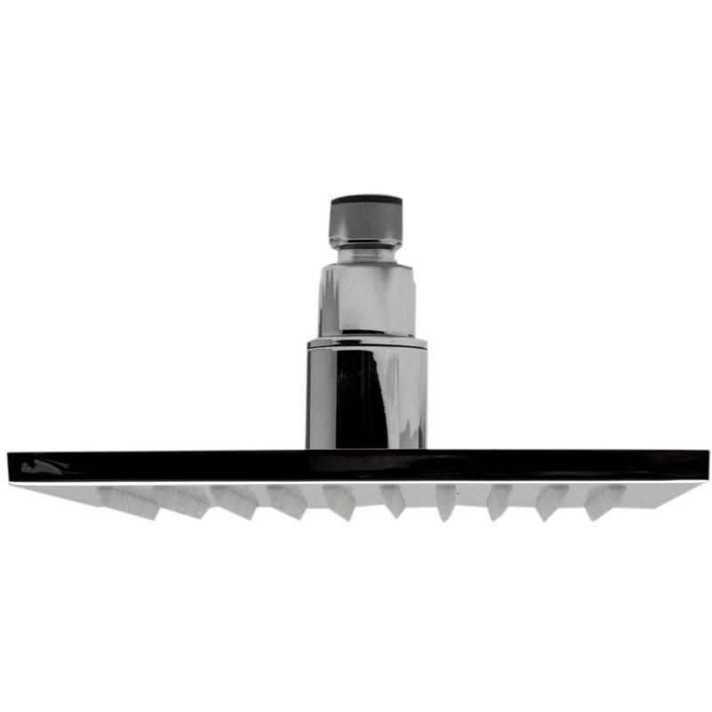 Alfi Brand Rain Fixed Shower Head 1.8 GPM GPM with Temperature-based LED LED8S-BN