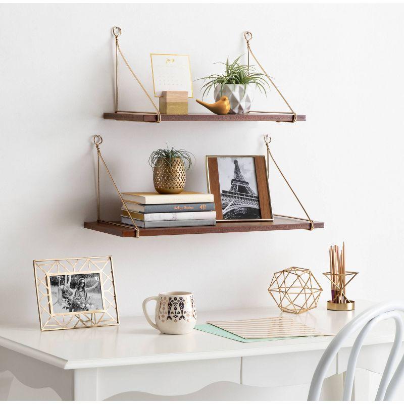 Doddington 2 Piece Bracket Shelf