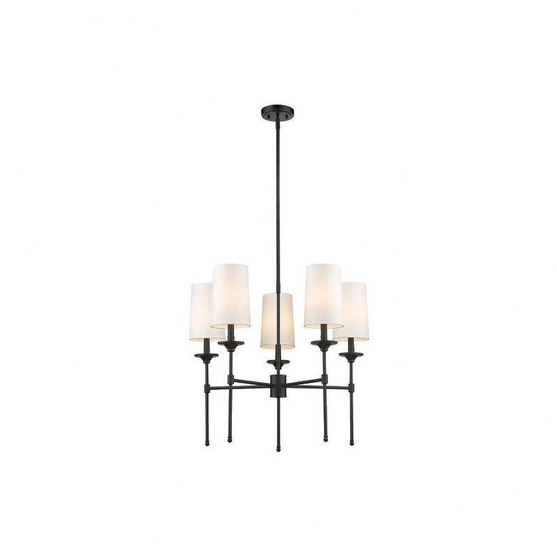 Hayse 5 - Light Dimmable Classic / Traditional Chandelier