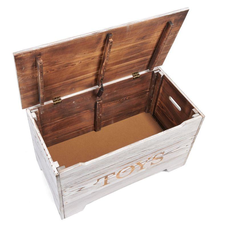 Badger Basket Solid Wood Rustic Toy Box