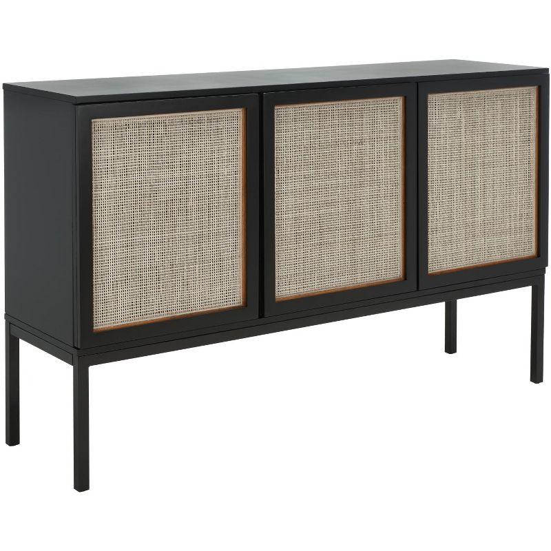 Zadie 2 Shelf Rattan Sideboard - Safavieh