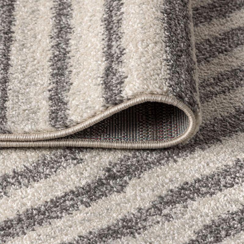 Lyla Offset Stripe Area Rug  - JONATHAN Y