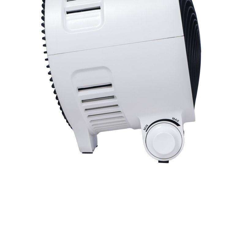 BLACK+DECKER BLACK+DECKER Dual Function Desktop Heater & Fan, 3 Settings, 750W/1500W Space Heate, White
