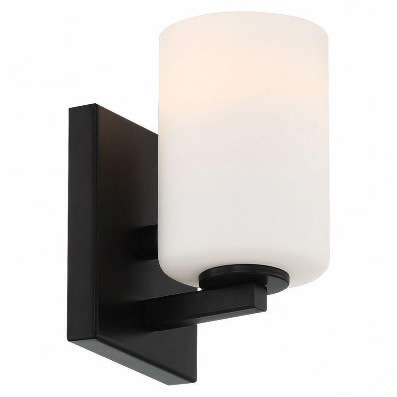 Access Lighting Sienna 1 - Light Vanity in  Matte Black