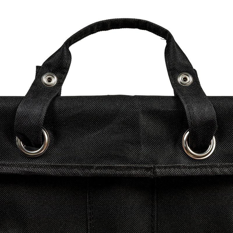 Household Essentials Rolling Laundry Hamper with Handles