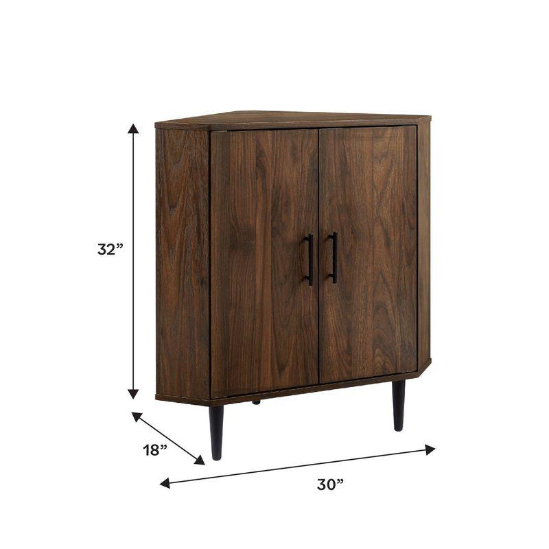 Darlinda Modern 2 - Door Corner Accent Cabinet