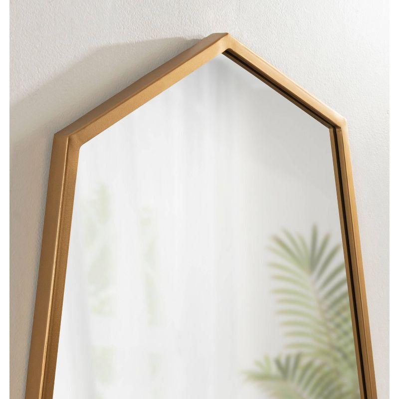 23" x 30" Hammell Framed Wall Mirror Gold - Kate & Laurel All Things Decor