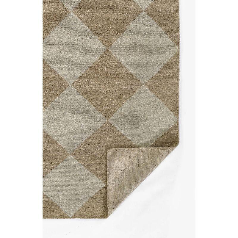 Palau Hand-Knotted Wool Rug - Beige / 6'3" x 9'