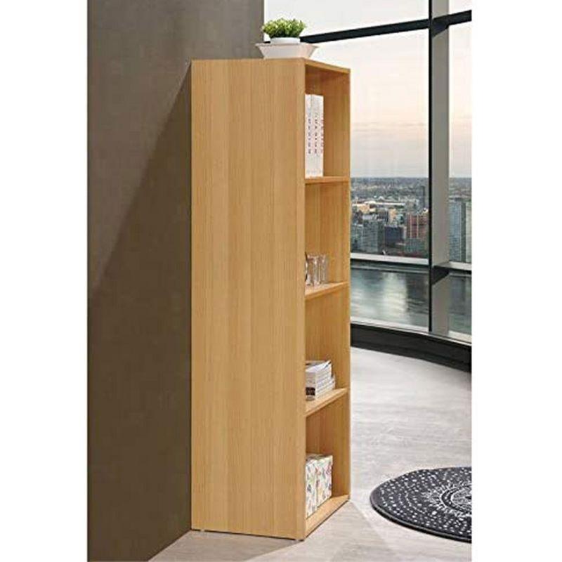 Beech 47-Inch 4-Shelf Bookcase for Kids and Toys