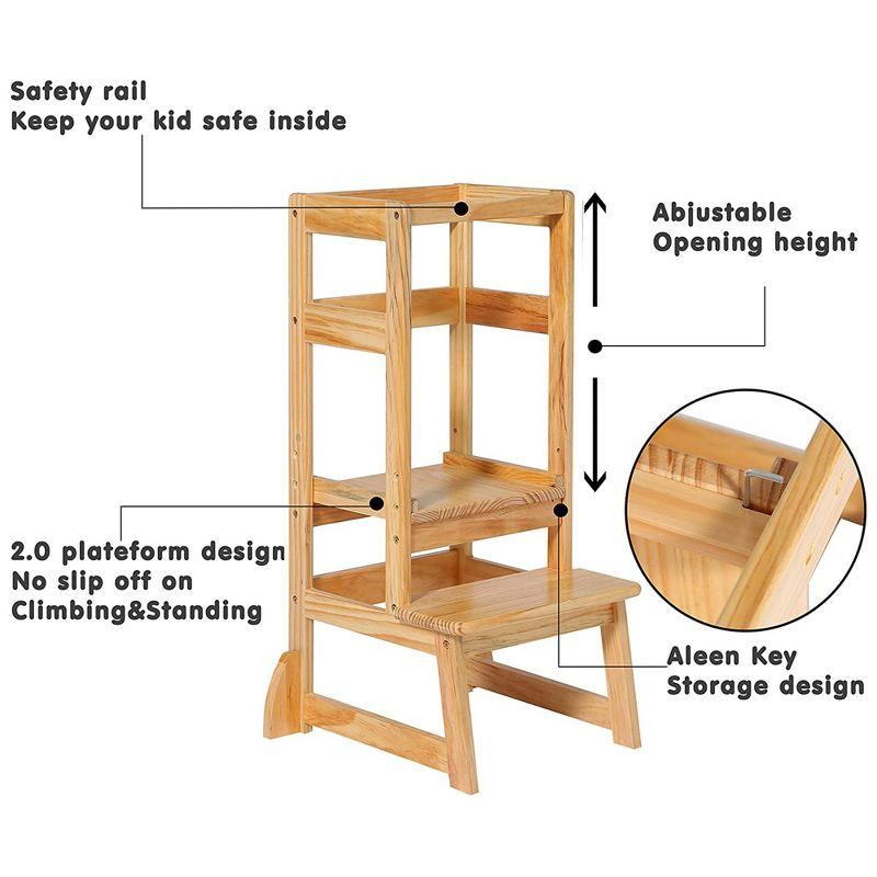 SDADI White 2 - Step Stool