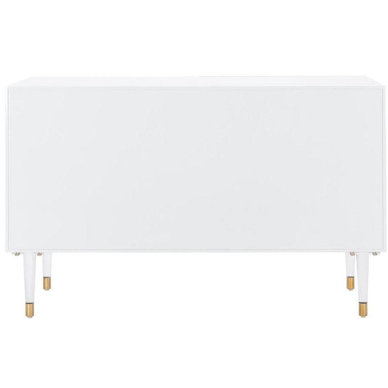 Zayn Diamond Sideboard - Light Grey/Gold - Safavieh.