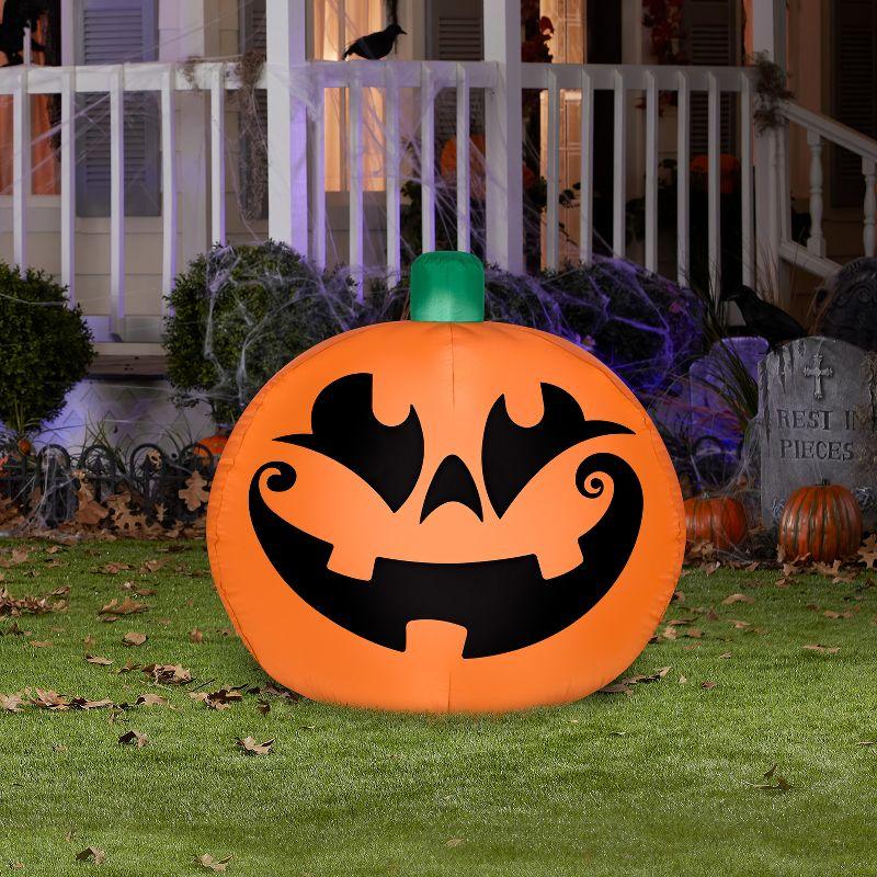 Happy Pumpkin Jack-O-Lantern Inflatable