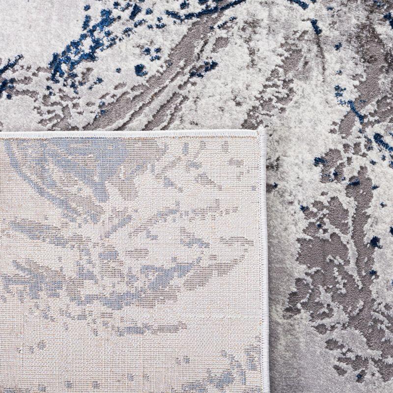 Craft CFT864 Loomed Indoor Area Rug - Grey/Blue - 6'7"x6'7" - Safavieh
