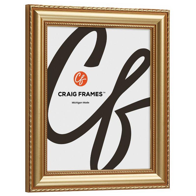 Craig Frames Victoria 8.5x11 inch Ornate Gold Picture Frame