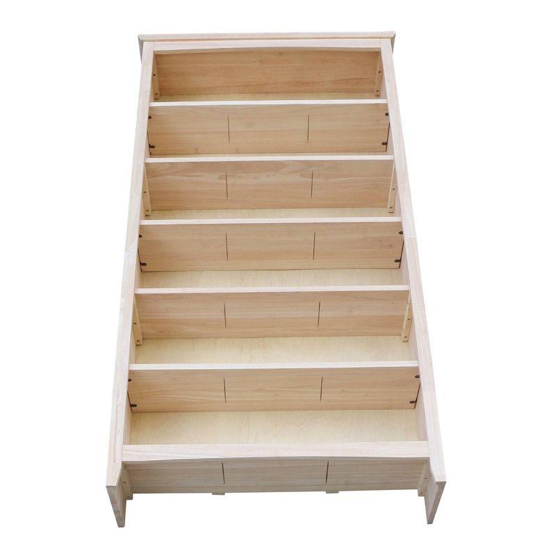 72&#34;x38&#34; Shaker Bookcase Unfinished - International Concepts