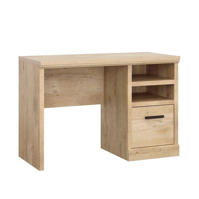 Prime Oak Writing Desk with Drawer and Filing Cabinet