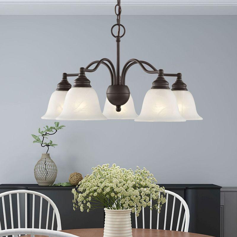 Livex Lighting Essex 5 - Light Chandelier in  Bronze