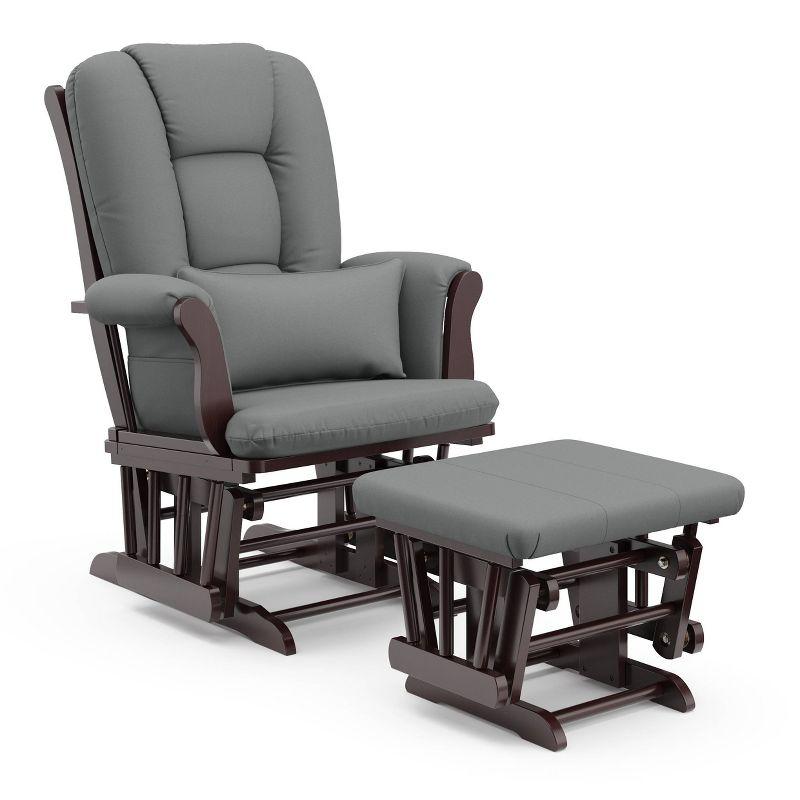 Tuscany Rocking Chair Glider with Ottoman