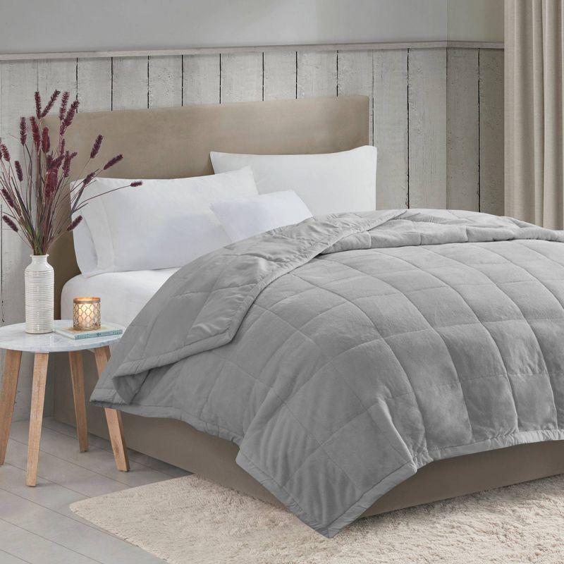 Madison Park Coleman Reversible HeiQ Smart Temperature Down Alternative Blanket