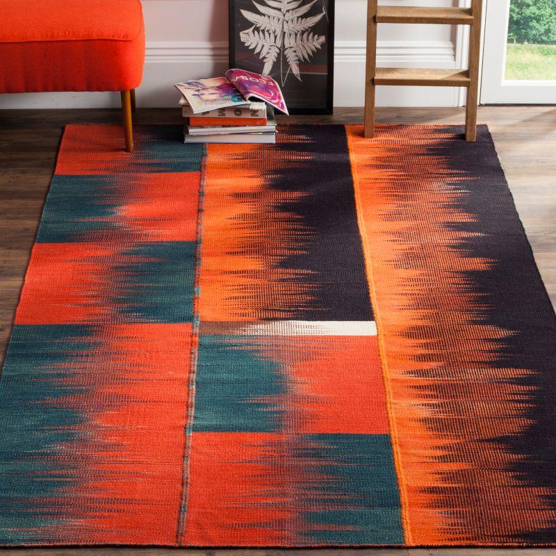 Kilim KLM815 Hand Woven Area Rug - Multi - 8'x10' - Safavieh.