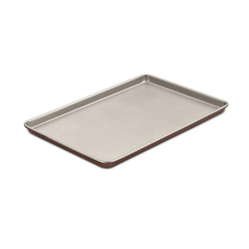 Cuisinart Chef's Classic 15" Non-Stick Bronze Color Baking Sheet - AMB-15BSBZ: 10x15 Jelly Roll Pan, Even-Heating