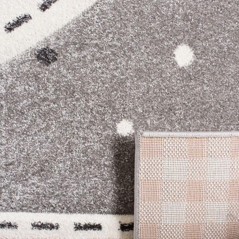 Carousel Kids CRK154 Power Loomed Area Rug - Pink/Ivory - 5'3"x7'6" - Safavieh.