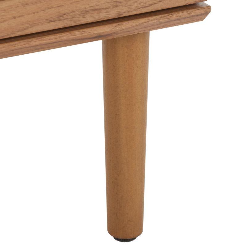 Irelia 2 Drawer Nightstand - Oak/Natural - Safavieh