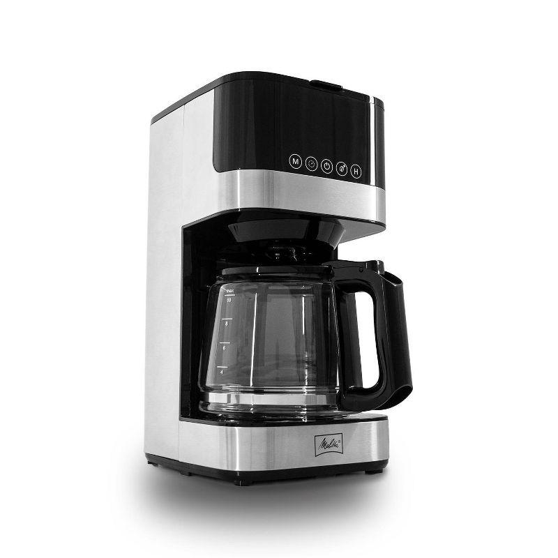 Melitta Aroma Tocco 10-cup Drip Coffee Maker With Glass Carafe And Touch Control Display