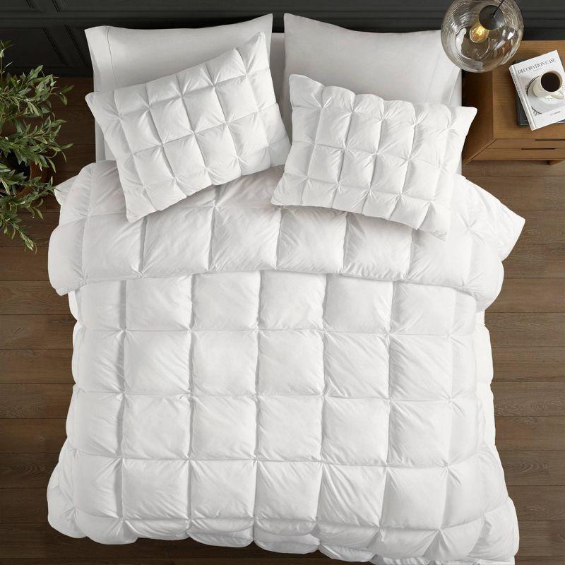 Stay Puffed Overfilled Down Alternative Comforter White - Madison Park