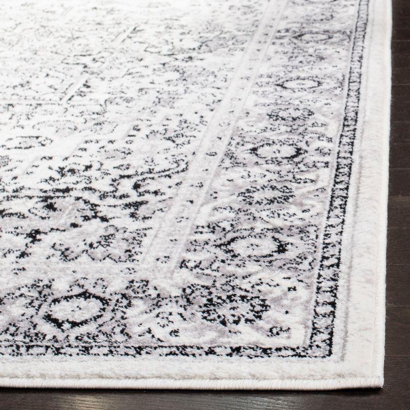 Skyler SKY126 Power Loomed Indoor Area Rug - Grey/Ivory - 4'x6' - Safavieh