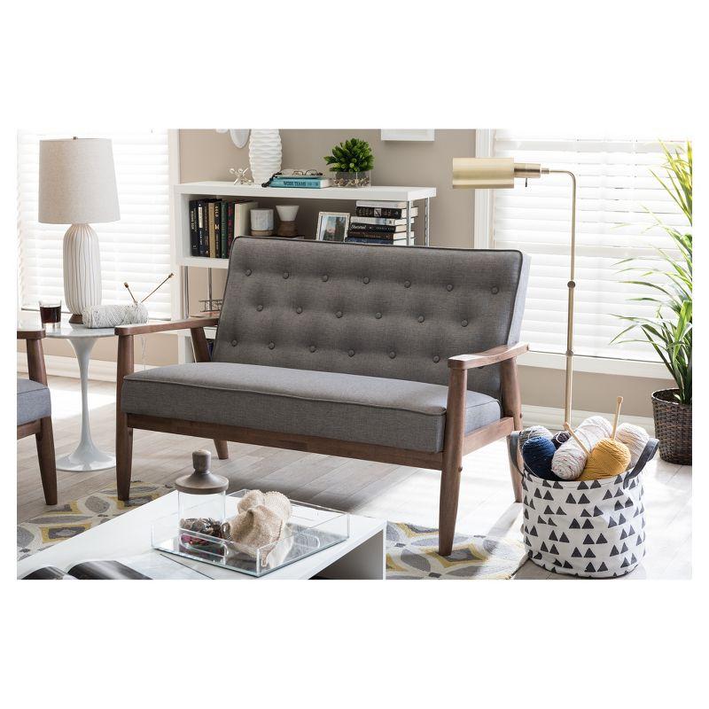 Upholstered Loveseat