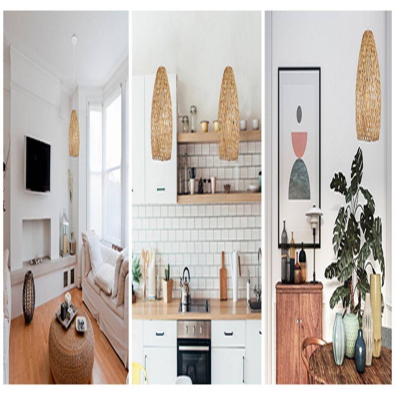 1 - Light White Kitchen Island Pendant