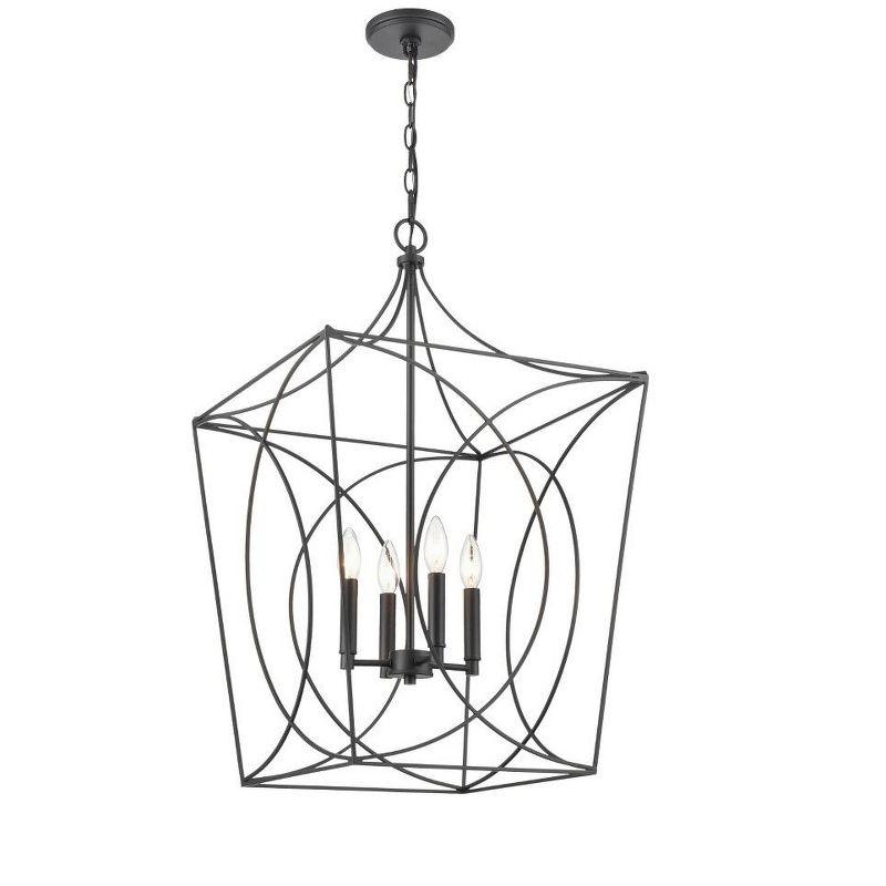 Millennium Lighting Tracy 4 - Light Pendant in  Matte Black