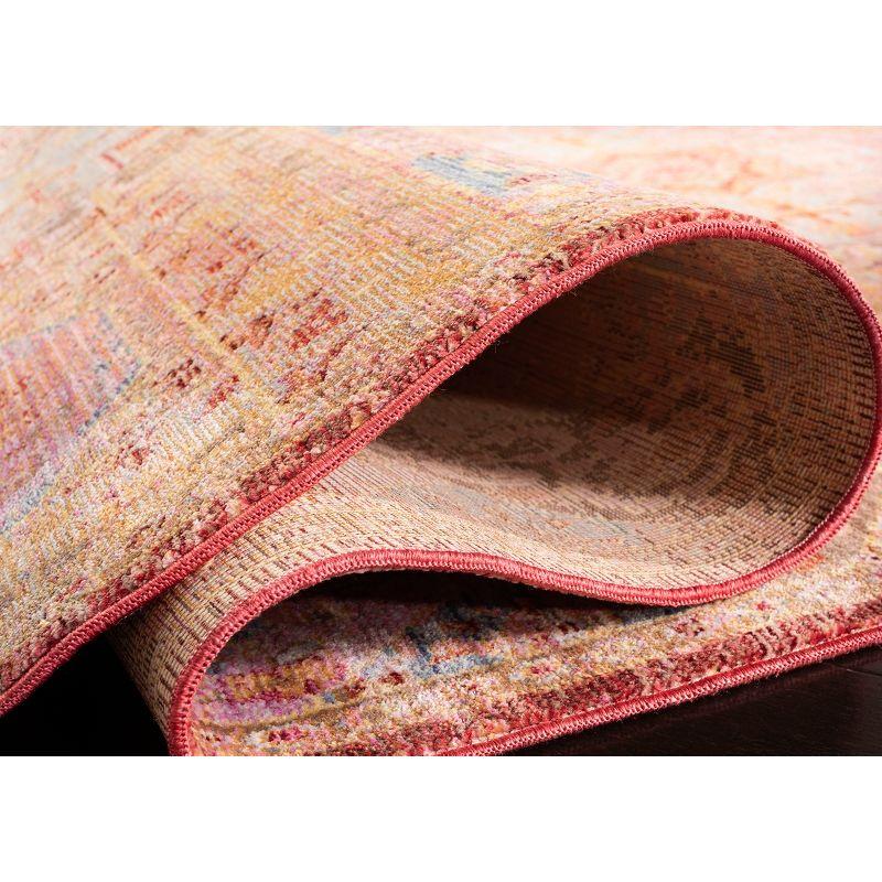 Valencia VAL216 Power Loomed Area Rug - Multi - 6'7"x6'7" - Safavieh.