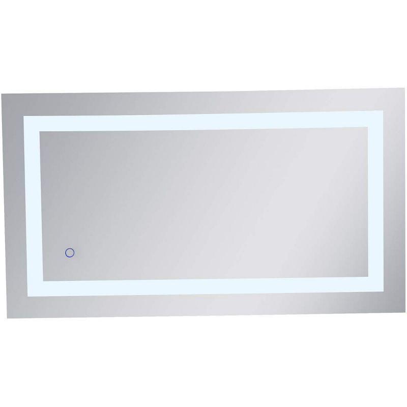 Elegant Lighting Helios 20in x 36in Hardwired LED mirror with touch sensor and color changing temperature 3000K/4200K/6400K