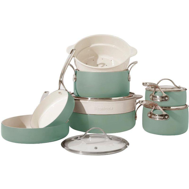 12 - Piece Non-Stick Aluminum Cookware Set